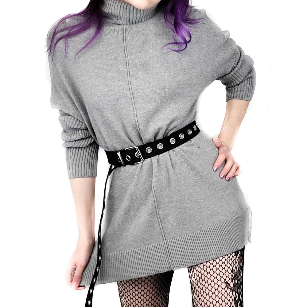 oversized knit sweater | plush and comfy | M